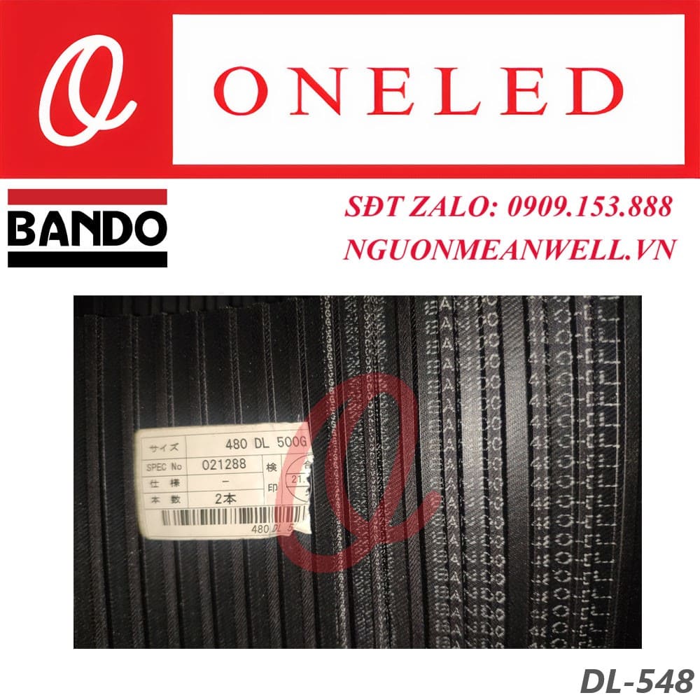 Dl 548 Dây Curoa 548 DL BANDO - 0909153888 SUNDT Sanlux TOYO