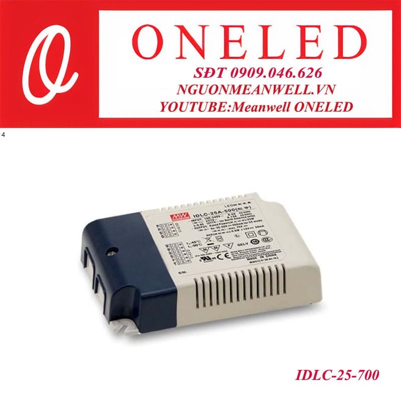 Bộ nguồn dạng tĩnh IDLC-25-700