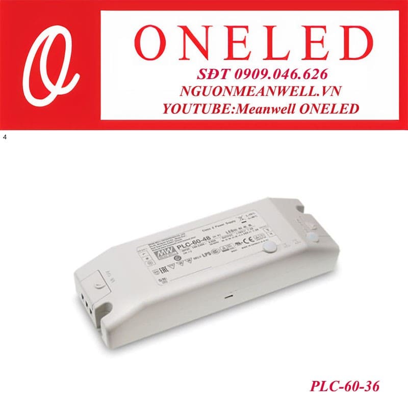 Bộ nguồn dạng tĩnh PLC-60-36