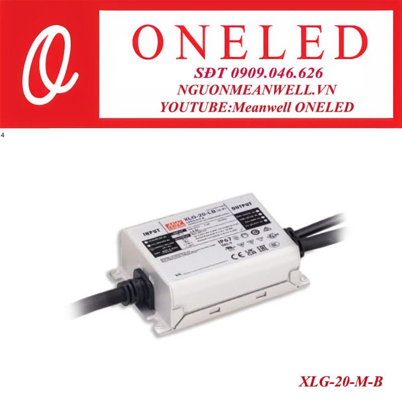 Bộ nguồn dạng tĩnh XLG-20-M-B